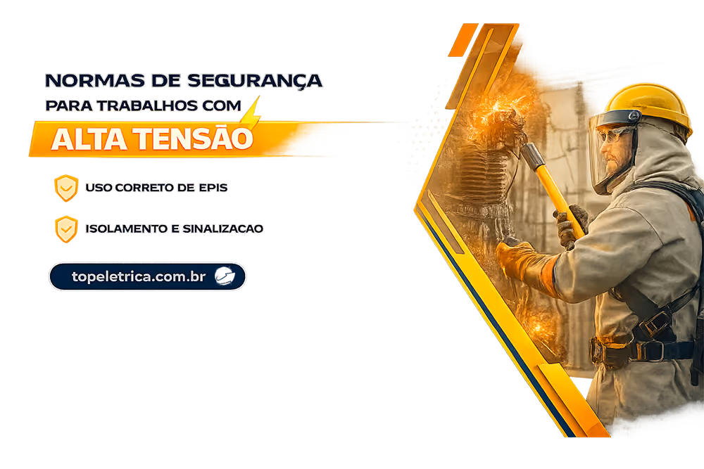 Normas de segurança para trabalhos com alta tensão