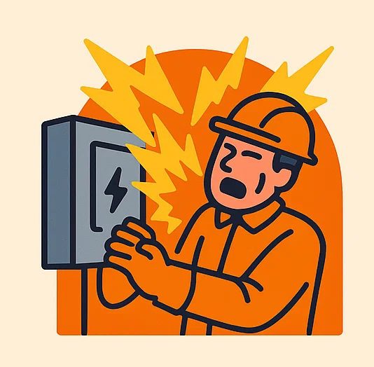 Prevenção de queimaduras por arco elétrico