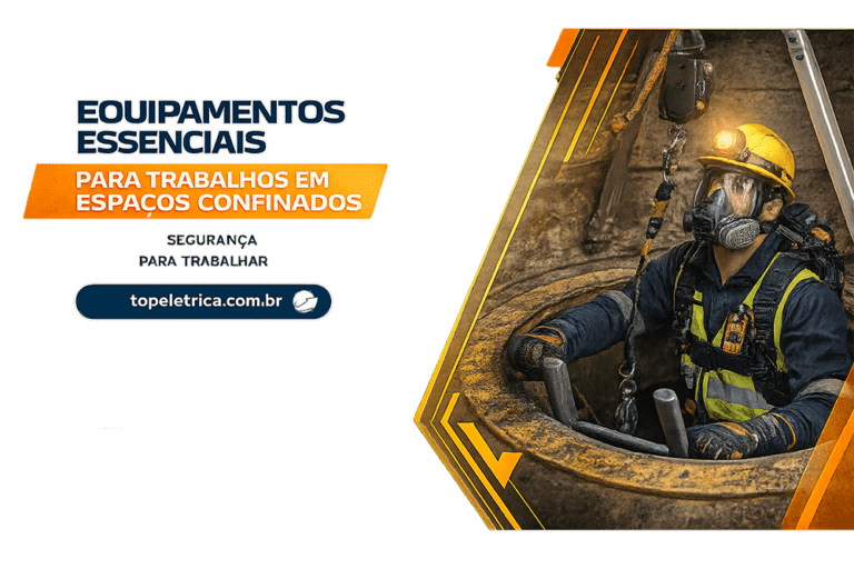 Equipamentos essenciais para trabalhos em espaços confinados