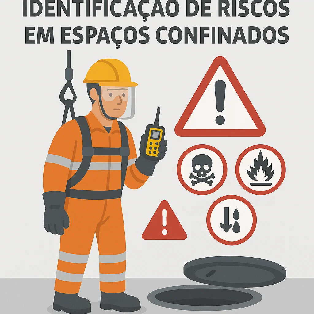 Identificação de riscos em espaços confinados