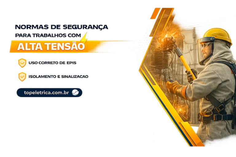 Normas de segurança para trabalhos com alta tensão