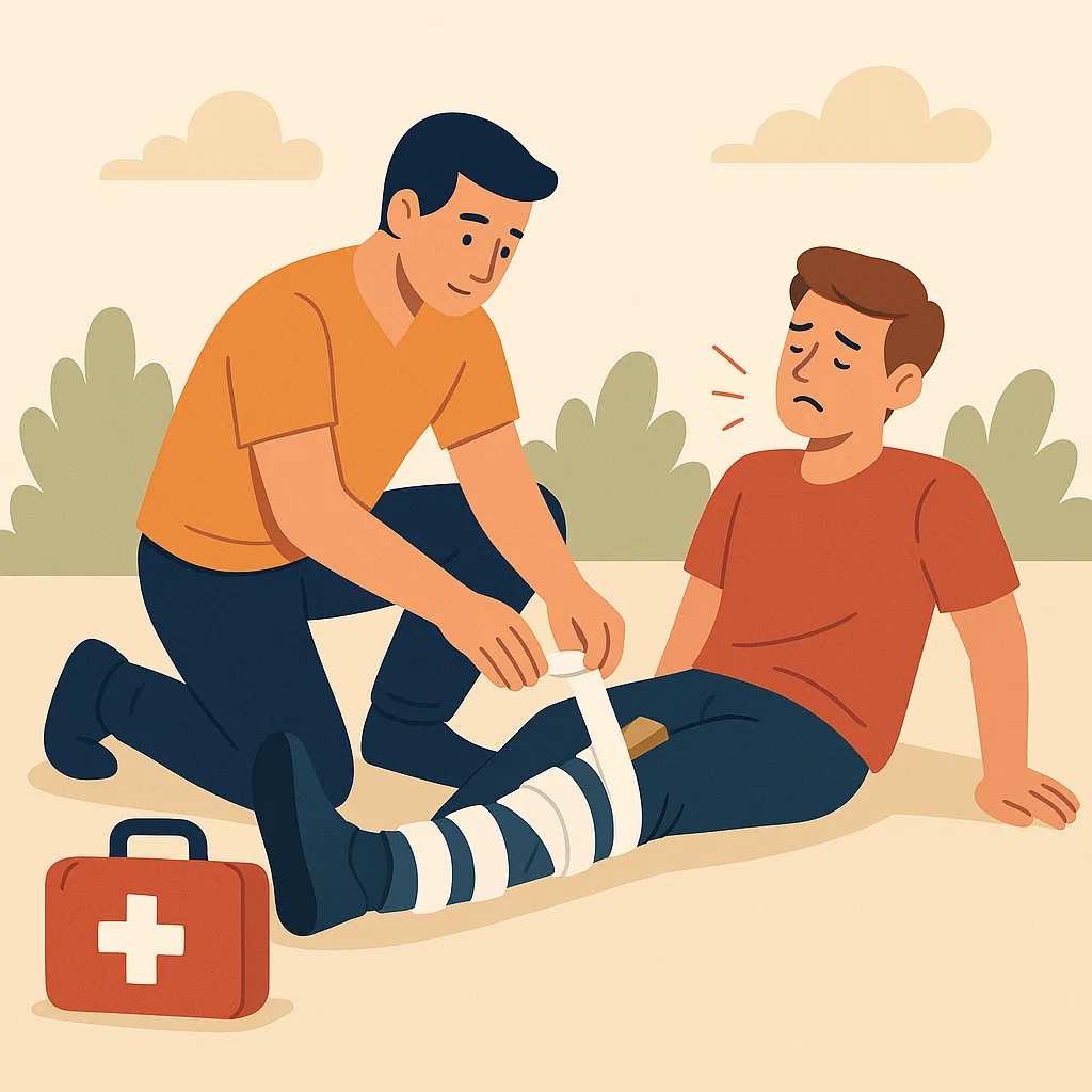 primeiros socorros em caso de fraturas
