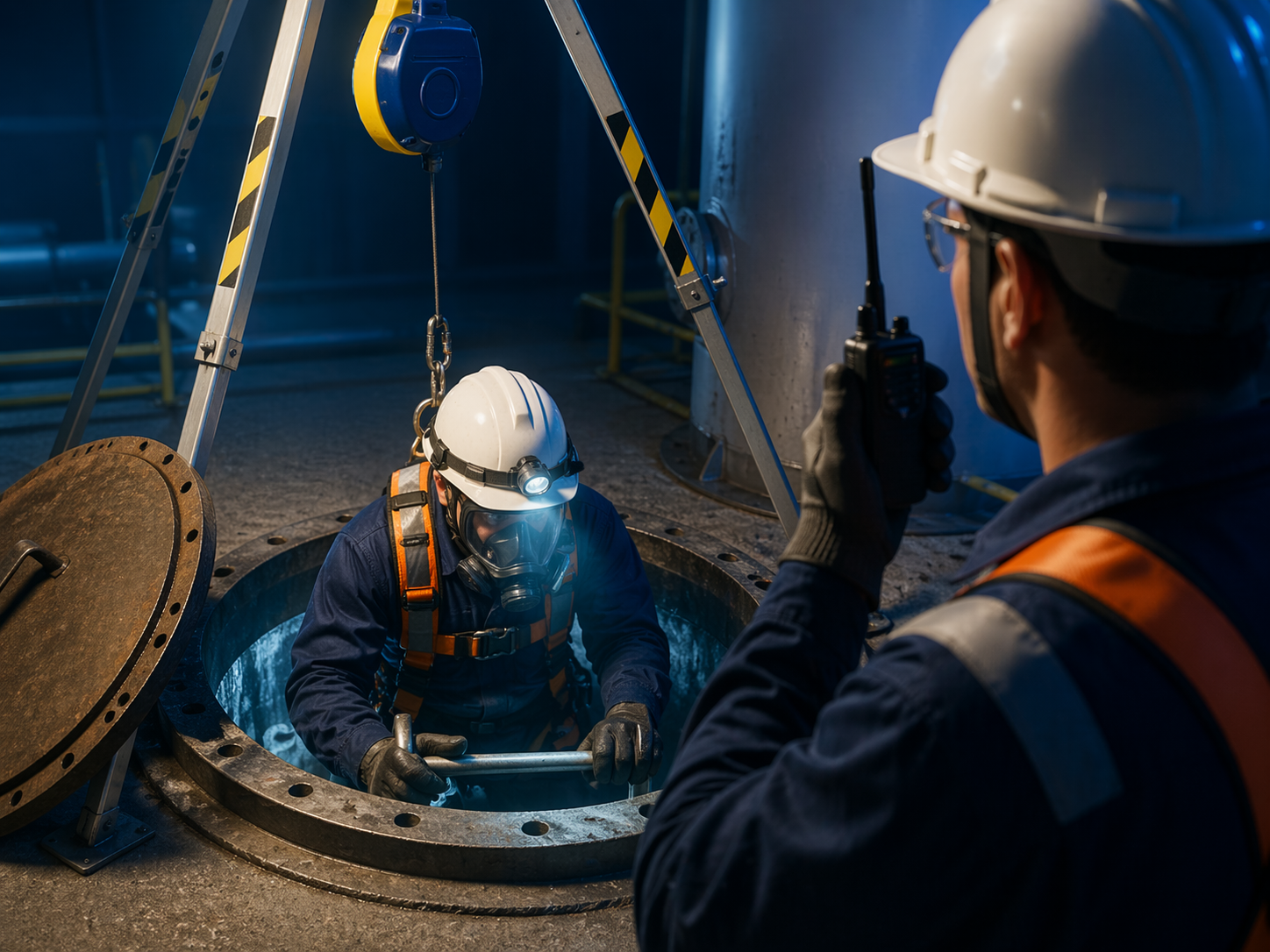 Ilustração do curso NR33 Reciclagem para trabalhadores, vigias e supervisores