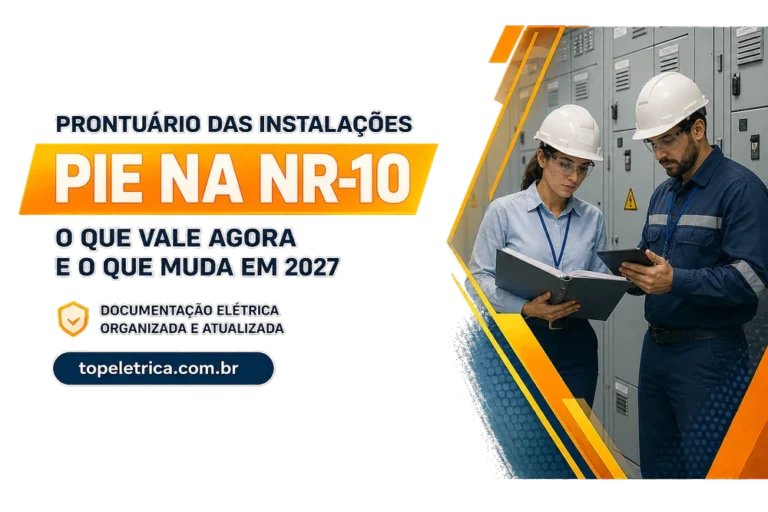 Prontuário das Instalações Elétricas (PIE): o que vale agora e o que muda em 2027