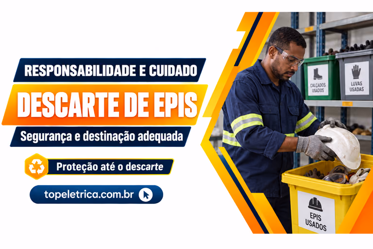 Descarte correto de EPIs