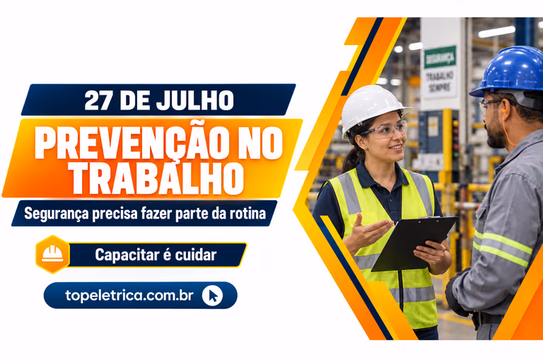 PREVENÇÃO NO TRABALHO: Segurança precisa fazer parte da rotina. Fotografia ilustrativa de orientação de segurança no ambiente de trabalho.
