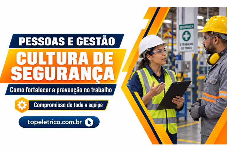 CULTURA DE SEGURANÇA: Como fortalecer a prevenção no trabalho. Fotografia ilustrativa de orientação de segurança no ambiente de trabalho.