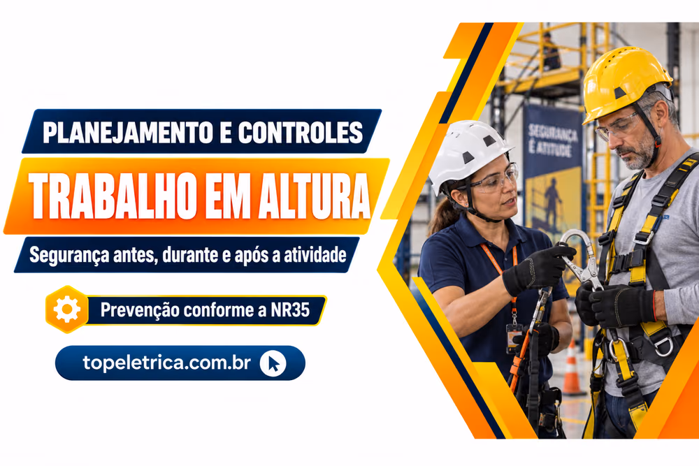 TRABALHO EM ALTURA: Segurança antes, durante e após a atividade. Fotografia ilustrativa de inspeção de equipamentos em área de treinamento.