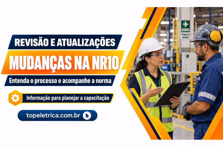Mudança na NR10: Entenda a Nova Revisão, a Comissão Tripartite e o que vem por aí!